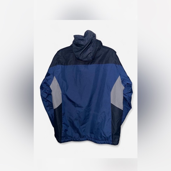 Men’s winter ski jacket coat by Outdoor Life Blue L EUC - Picture 2 of 8